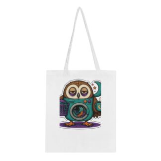 Night Shift Laundromat Tote Bag – Spinning since midnight.