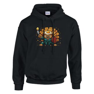 Breakfast Defense League Hoodie – Spiky before coffee.