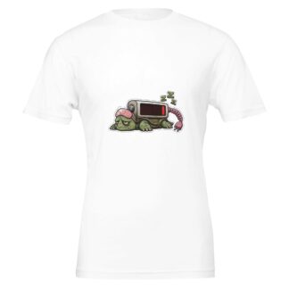 Low Battery Tortoise T-Shirt – Charging. Do not disturb.